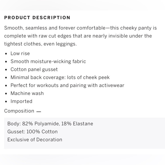 NWT Victoria Secret Panty - Gothic Purple - Size L - Picture 4 of 8